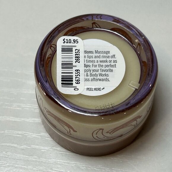 Bath & Body Works BANANA BONANZA Nourishing Lip Mask/exfoliating Lip Scrub Duo - Picture 3 of 4